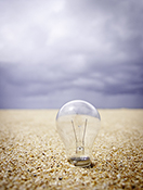 Light bulb on Ground